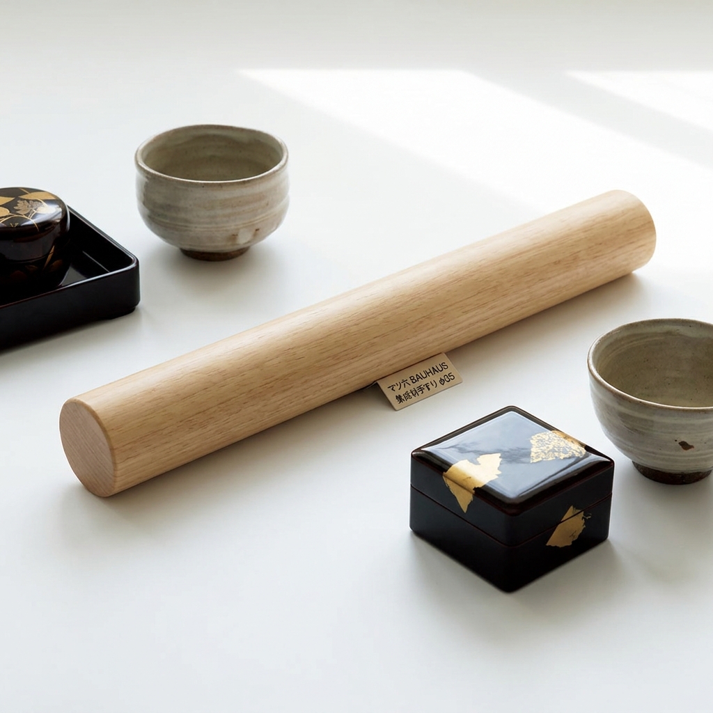 BAUHAUS 集成材手すり φ35