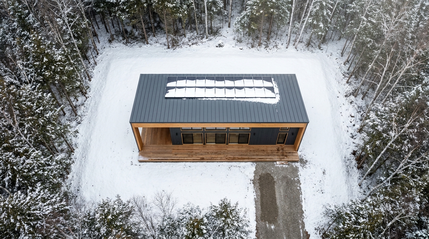 霜の小屋 配置