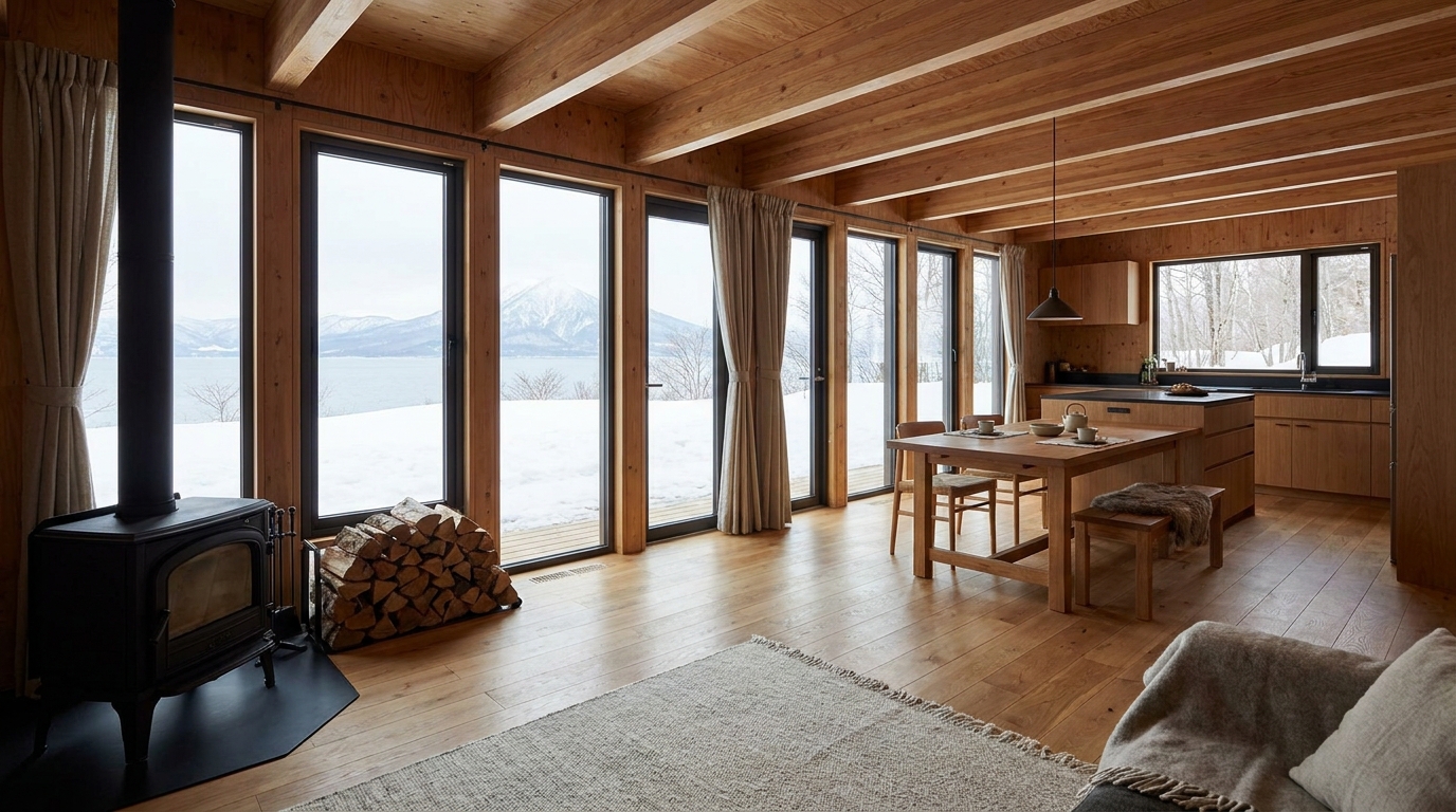 雪の杜 内観