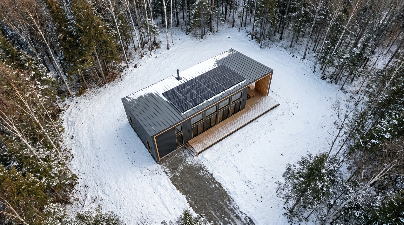 東の小屋 配置