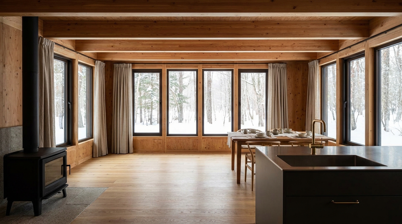 森の砦 内観