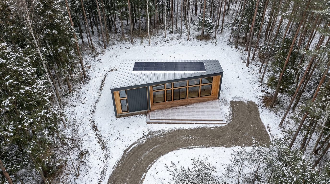 南の小屋 配置