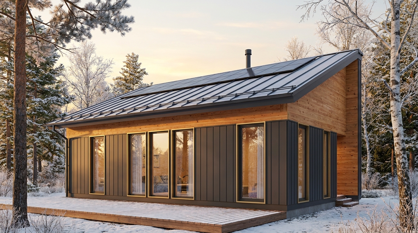 南の砦 外観 — AI render based on BIM specs