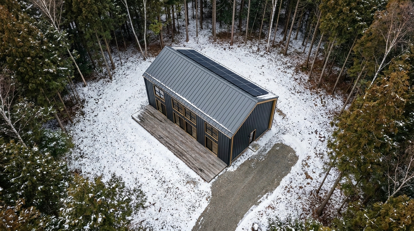 月の小屋 配置