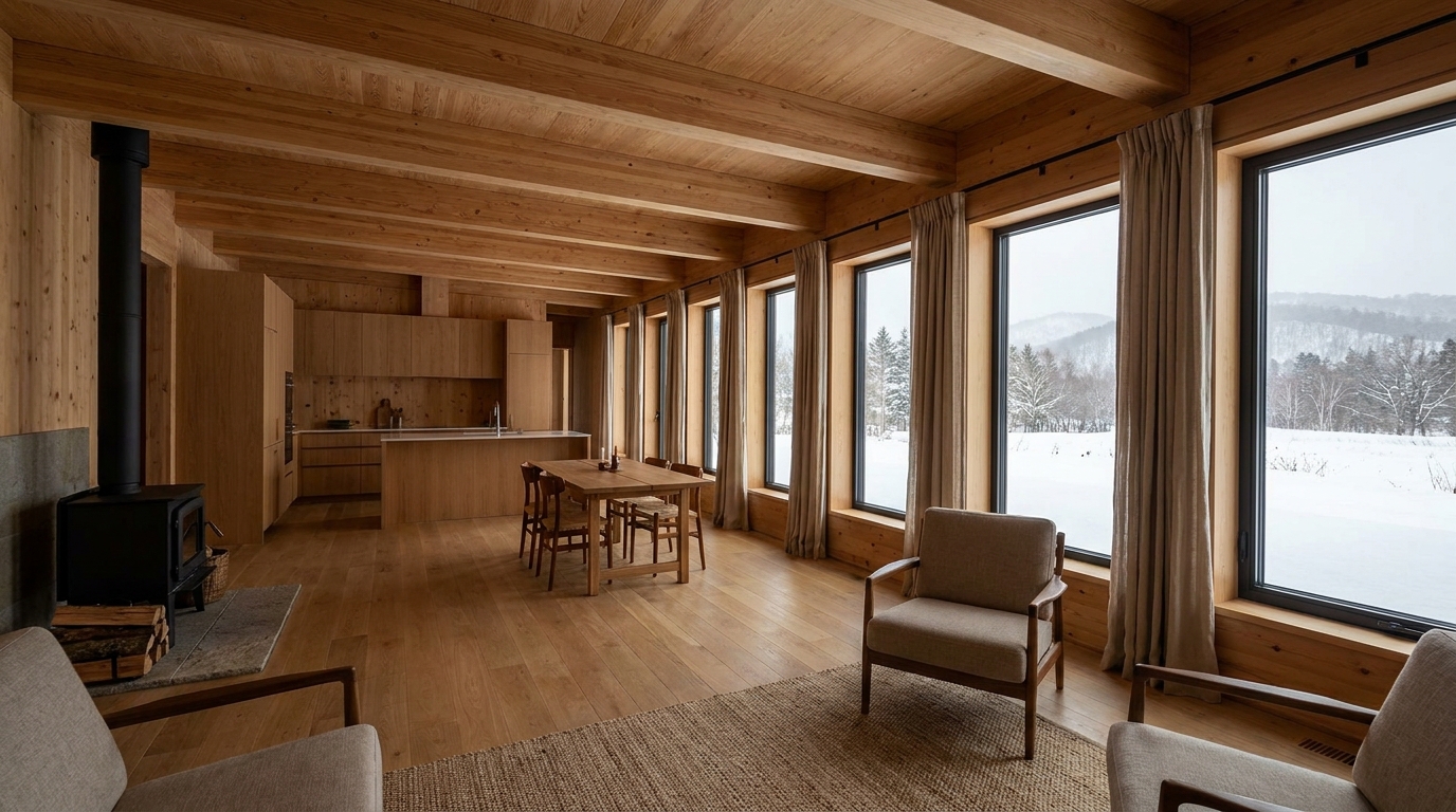 雪の館 内観