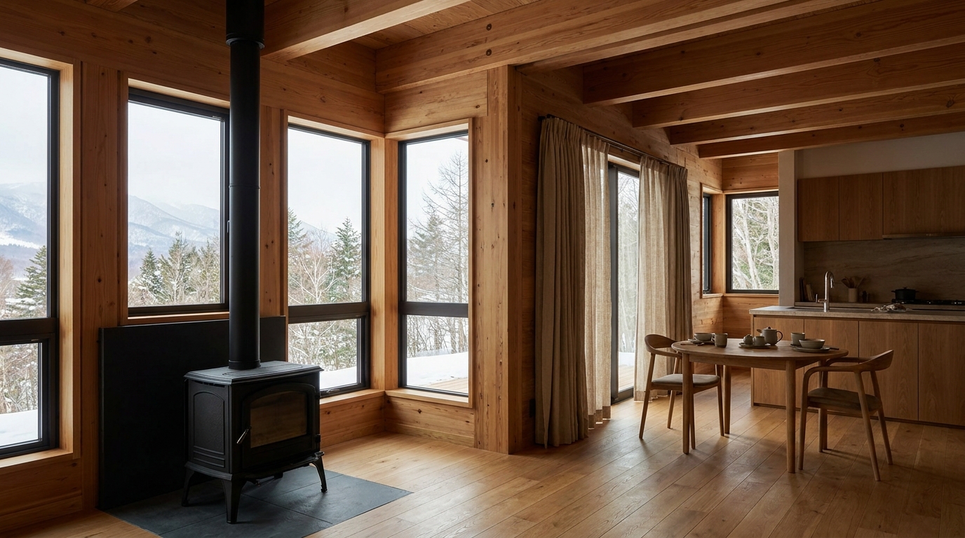 西の小屋 内観