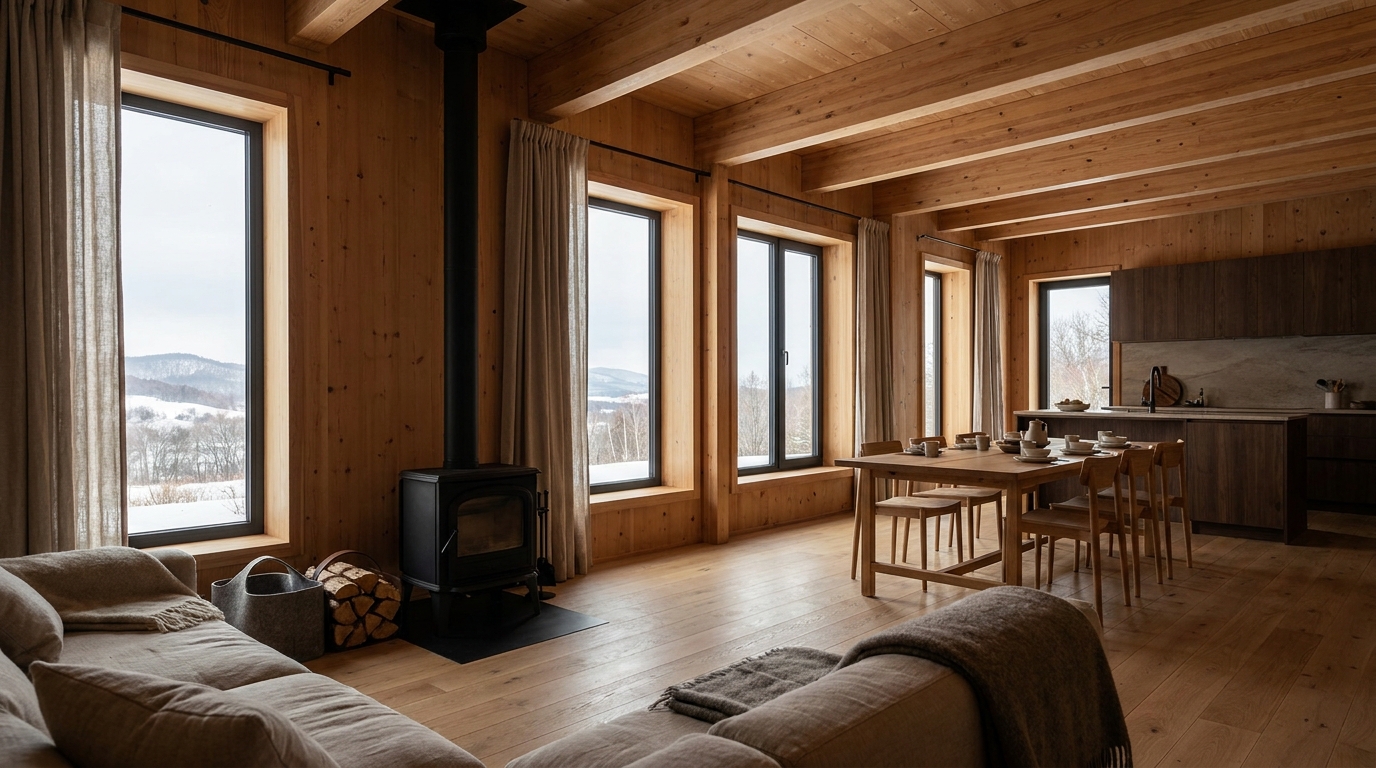雪の館 内観