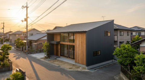 岡山市北区津島福居1-2078番3、2079番、2079番2、2081番の家
