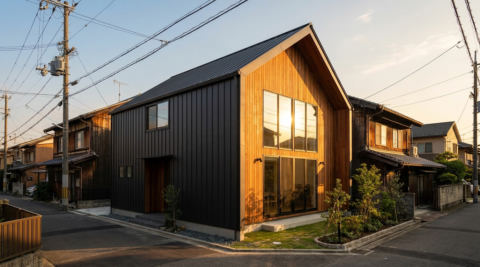 京都市北区平野鳥居前町24-87、24-86、の家