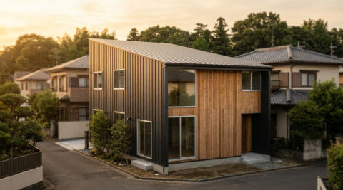 横浜市旭区川島町字猪子山3070番41(地番)の家