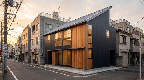 中野区中野 4 — 地下スタジオ + 住居