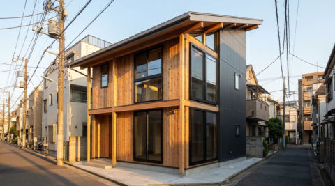 中野区中野 4 — 地下スタジオ + 住居