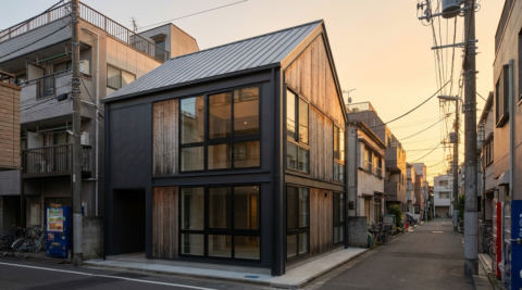 中野区中野 4 — 地下スタジオ + 住居