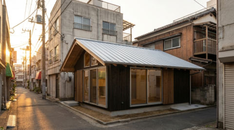 中野区中野 4 — 地下スタジオ + 住居