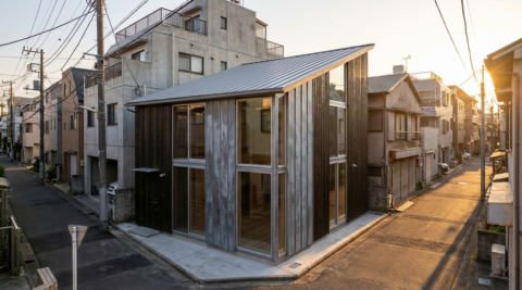 中野区中野 4 — 地下スタジオ + 住居