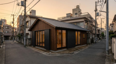 中野区中野 4 — 地下スタジオ + 住居