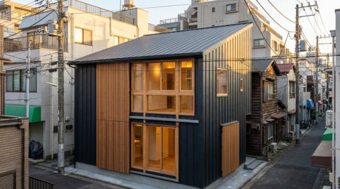 中野区中野 4 — 地下スタジオ + 住居