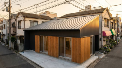 中野区中野 4 — 地下スタジオ + 住居