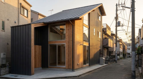 中野区中野 4 — 地下スタジオ + 住居