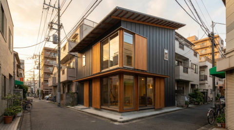 中野区中野 4 — 地下スタジオ + 住居