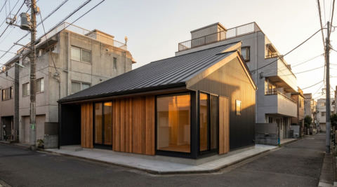 中野区中野 4 — 地下スタジオ + 住居