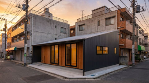 中野区中野 4 — 地下スタジオ + 住居