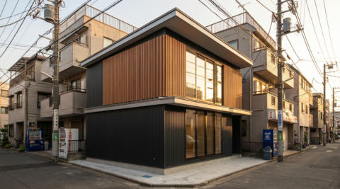 中野区中野 4 — 地下スタジオ + 住居