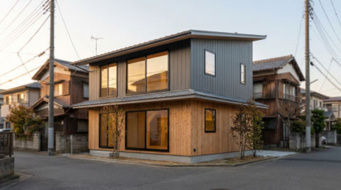 世田谷区代田の家（CLT パネル版）