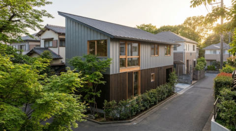 世田谷区岡本の家（CLT パネル版）