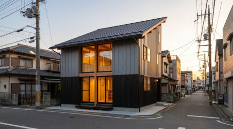 福岡・茶室と縁側のある和の住まい