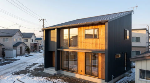 札幌市東区苗穂町の家