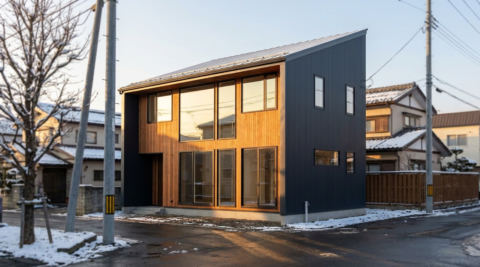 札幌市白石区菊水元町二条の家