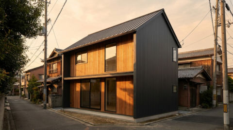 京都市左京区田中飛鳥井町の家