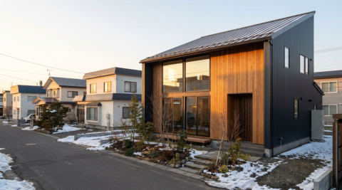 札幌市北区新琴似五条の家