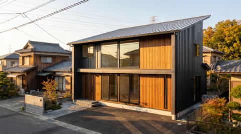 京都市右京区嵯峨新宮町の家