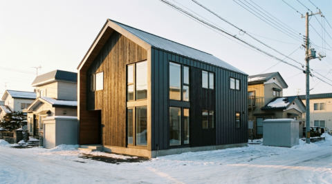 札幌市白石区菊水上町二条の家