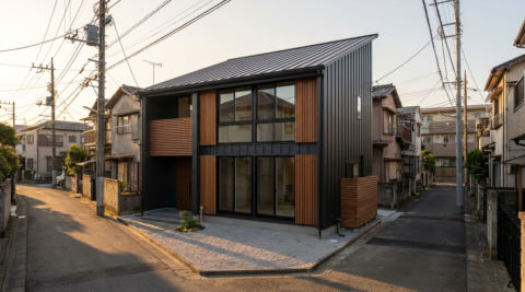 板橋区東山町の家