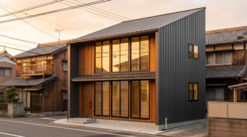 名古屋市千種区小松町の家