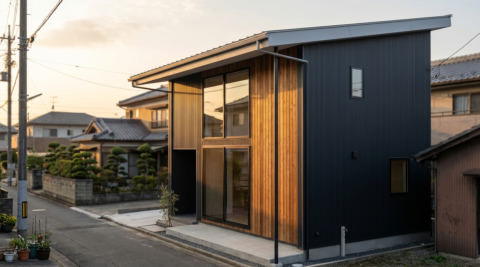 岡山市北区津島新野の家