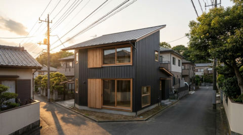 横浜市港北区師岡町の家