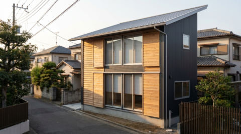 足立区皿沼の家