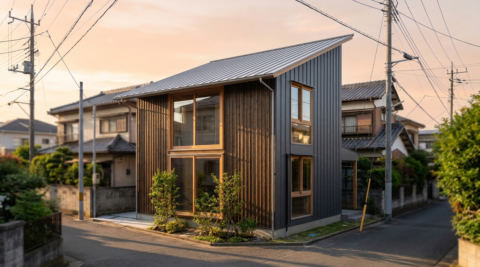 神奈川県茅ヶ崎市東海岸南 — 海近の平屋型