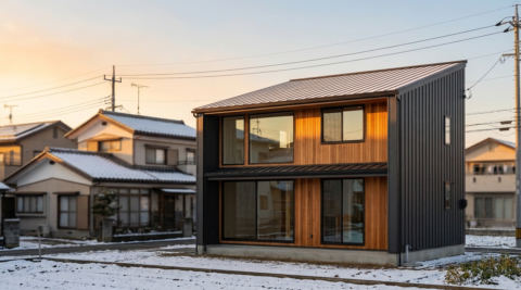 札幌市北区屯田四条の家