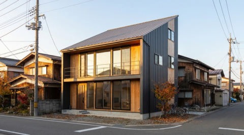 会津若松市 中庭の家