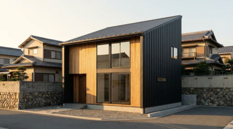 京都市北区小山西元町の家