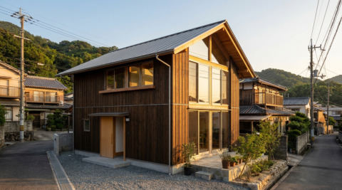 広島・茶室と縁側のある和の住まい