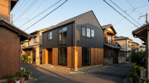 京都市北区小山西大野町の家