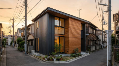 板橋区東山町の家