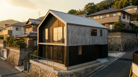 神戸市東灘区住吉山手の家