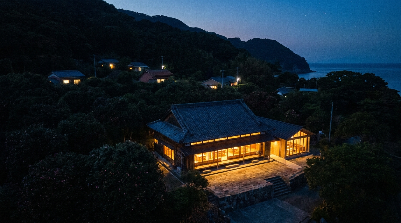 海士の縁側